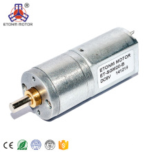 pequeño motor reductor de engranaje eléctrico ET-SGM20 24V